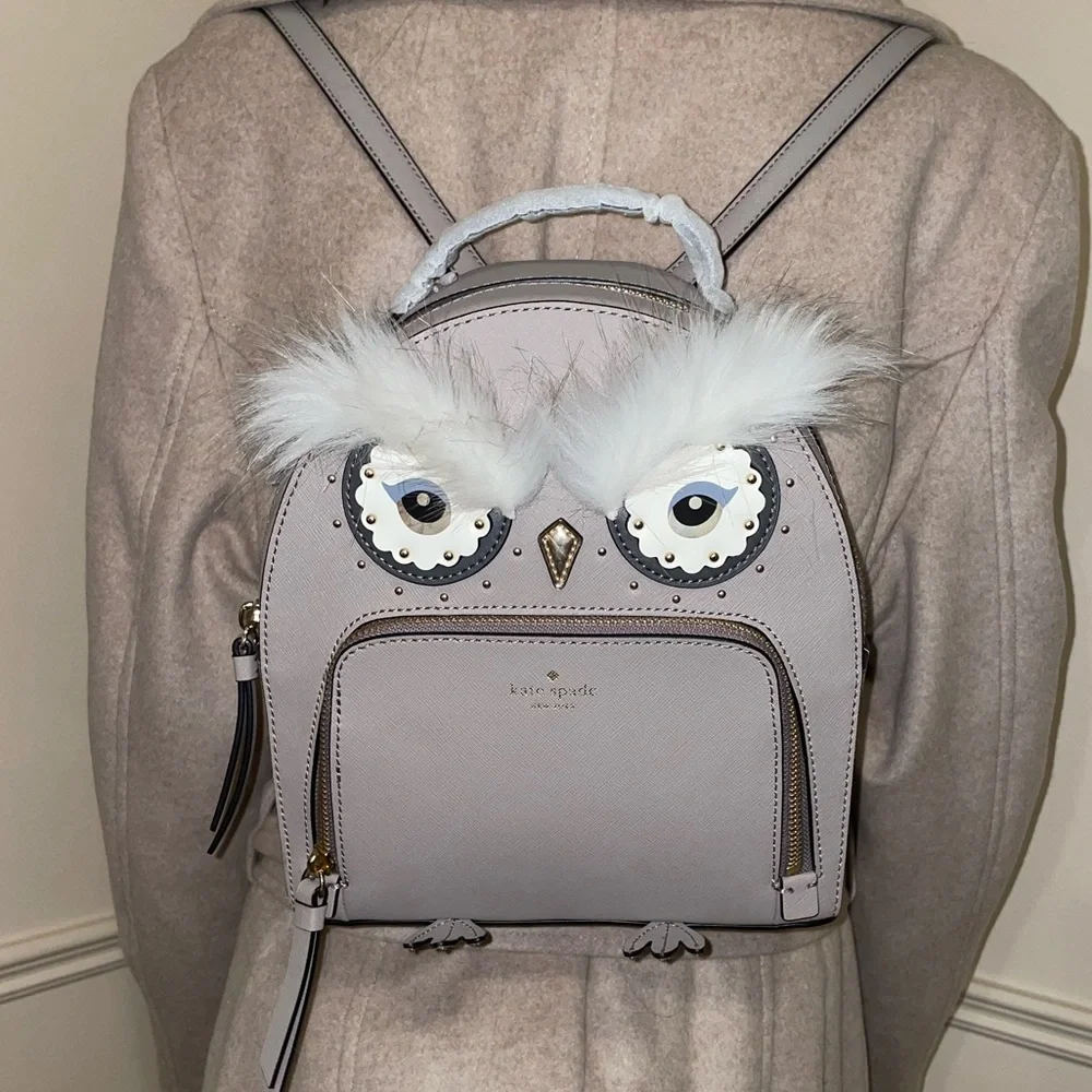 Kate Spade Owl Tomi Star Bright Backpack - Picture 5 of 9